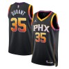 Canotte Uomo Phoenix Suns Kevin Durant 35 Jordan 2022-23 Statement Edition Nero Swingman